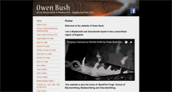 Desktop Screenshot of owenbush.co.uk