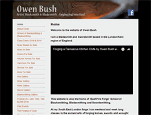 Tablet Screenshot of owenbush.co.uk